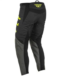 Fly Racing F-16 2022 мотоштаны, серо-черно-желтый