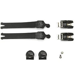 Fox Comp 2019 Strap Kit Stone стрепы к мотоботам с застежками, черный (2 шт.)
