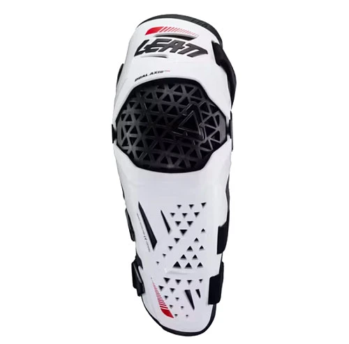 Leatt Dual Axis Pro White шарнирные наколенники, белый