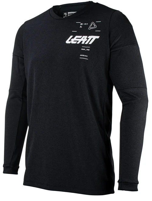 Leatt Moto 4.5 WindBlock 2024 Black джерси, черный