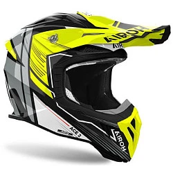 Airoh Aviator Ace 2 Engine Yellow Gloss шлем внедорожный