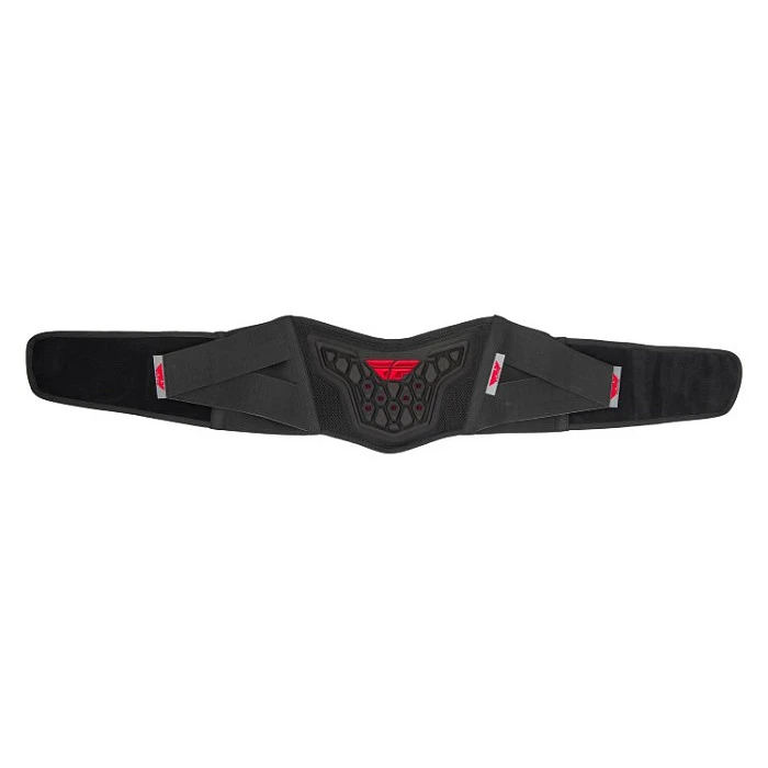 Fly Racing Barricade Belt защита поясницы, черно-красный
