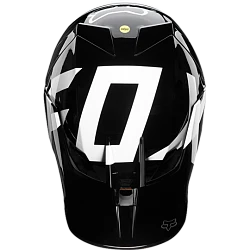 Fox Racing V3 Preest LE шлем кроссовый, черно-красный