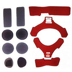 POD K4 мягкие вставки для правого наколенника, красный