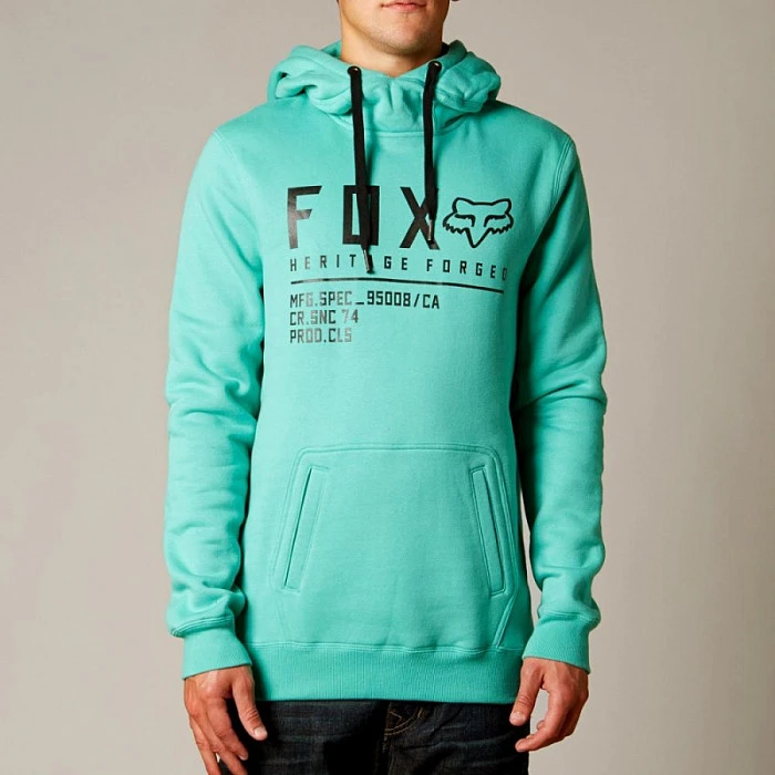 Fox Allegiant Pullover Fleece толстовка, бирюзовый