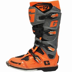 Gaerne SG12 мотоботы кроссовые, черно-оранжевый