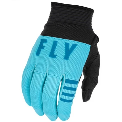 Fly Racing F-16 2022 мотоперчатки, черно-бирюзово-синий