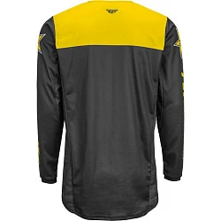 Fly Racing Kinetic Rockstar 2021 джерси, желто-черный