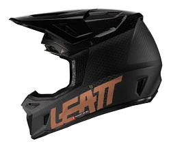 Leatt Kit Moto 9.5 Carbon V22 Black шлем кроссовый + Velocity 6.5 мотоочки