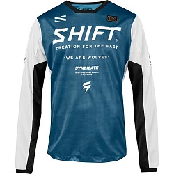 Shift White Muse Blue джерси
