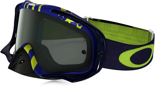 Oakley Crowbar Sunday Punchers мотоочки, темно-серая линза