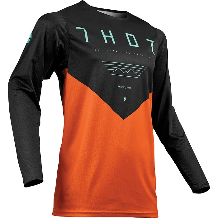 Thor Prime Pro Jet джерси, черно-оранжевый
