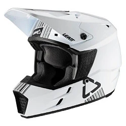 Leatt GPX 3.5 White шлем кроссовый