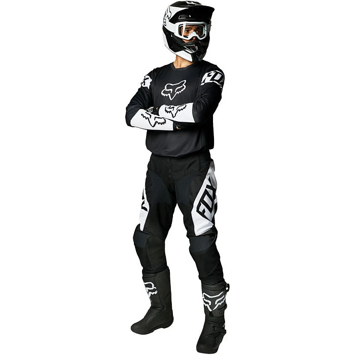 Fox Racing 180 Revn Youth Black/White джерси подростковая