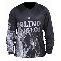 Blind Pigeon Smoke джерси, черно-серый
