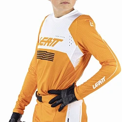 Leatt Moto 4.5 Junior 2026 Orange джерси подростковая, оранжевый
