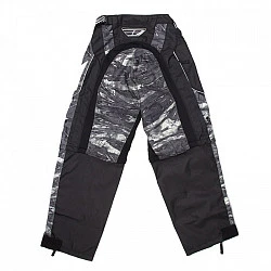 Fly Racing Patrol XC мотоштаны эндуро, черно-серый-камуфляж