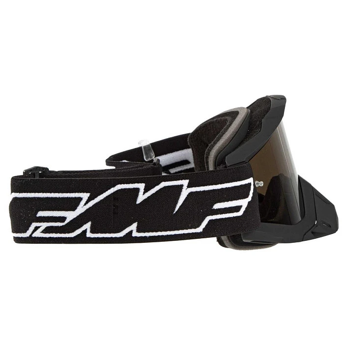 FMF Powerbomb Rocket Black мотоочки, зеркальная серая линза