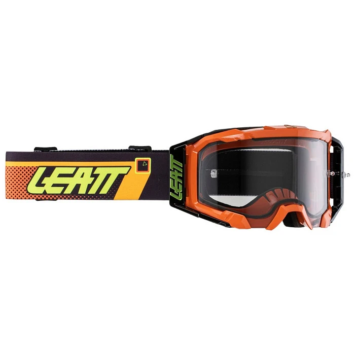 Leatt Velocity 5.5 Citrus / Light Grey 58% мотоочки, двойная линза