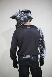 Blind Pigeon Chicano джерси, черно-серый