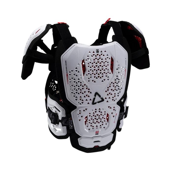 Leatt Chest Protector 5.5 Pro Evo White панцирь, белый