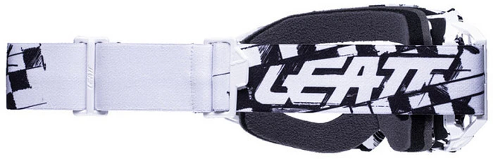Leatt Velocity 5.5 Checker / Smoke 28% мотоочки, двойная линза