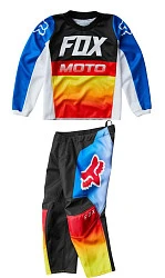 Fox Racing 180 Fyce Kids комплект детский, сине-красный