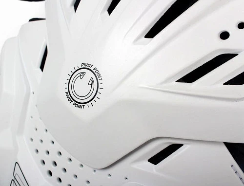 Leatt  Fusion 3.0 панцирь+защита шеи, белый