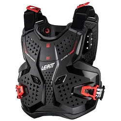 Leatt Chest Protector 3.5 Junior Black/Red панцирь без плеч подростковый