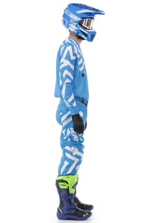 Leatt 3.5 Ride Kit 2024 Cyan комплект мотоштаны + джерси