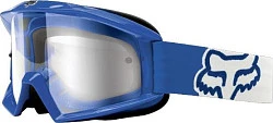 Fox Main Blue/Clear мотоочки, синий