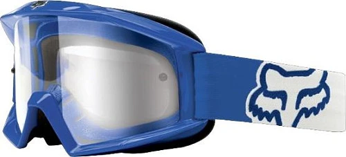 Fox Main Blue/Clear мотоочки, синий