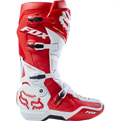 Fox Instinct 2018 мотоботы, бело-красный