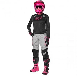 Fox Racing 180 Mata Womens 2019 комплект женский, черно-розовый