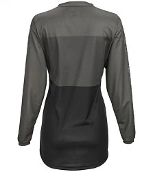 Fly Racing F-16 2022 джерси женская, серо-черно-розовый