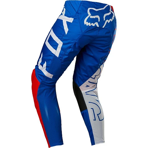 Fox Racing 180 Skew Youth White/Red/Blue мотоштаны подростковые