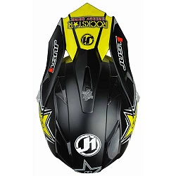 Just1 J32 Pro Rockstar 2.0 шлем кроссовый, черно-желтый