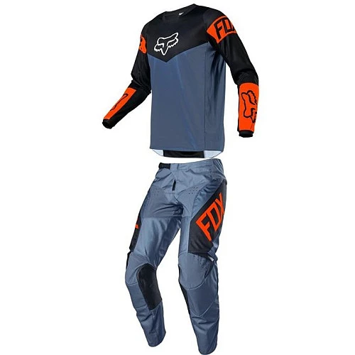 Fox Racing 180 Revn Youth Blue Steel комплект подростковый