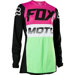 Fox Racing 180 Fyce Womens Multi джерси женская, черный