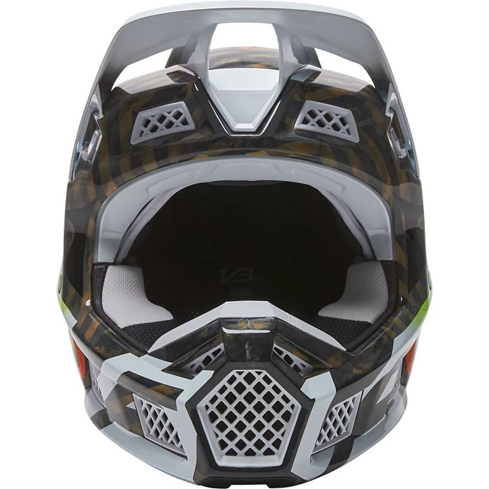 Fox Racing V3 RS 2022 Fahren Mul шлем кроссовый