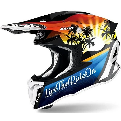 Airoh Twist 2.0 Lazyboy Gloss шлем внедорожный