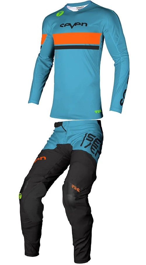 Seven Rival Vanquish Cyan мотоштаны
