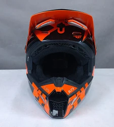 Fly Racing Elite Vigilant шлем кроссовый подростковый, оранжево-черный (уценка)