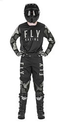 Fly Racing Kinetic K221 2021 комплект, черно-серый