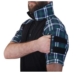 Phoenix Scout рубашка с коротким рукавом в клетку, зеленый