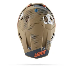 Leatt Kit Moto 7.5 V27 Camo Khaki Brown шлем кроссовый + Velocity 4.5 мотоочки