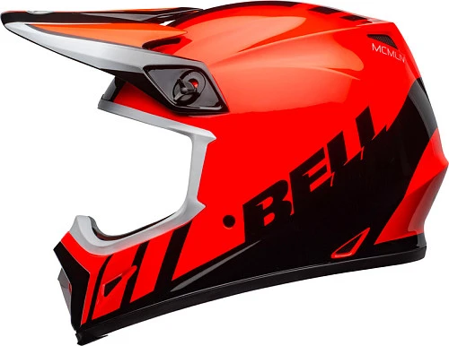 Bell Mx-9 Mips Dash Gloss Orange/Black шлем кроссовый