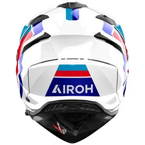 Airoh Bandit Horn White шлем эндуро, белый