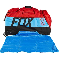 Fox Shuttle Roller Print Gear Bag, сумка для экипировки, сине-красно-черный