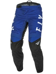 Fly Racing F-16 2022 мотоштаны, сине-серо-черный